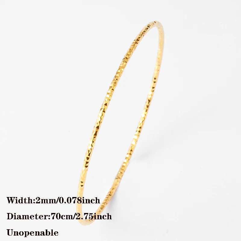 arabic jewelry women\'s bracelet copper African gold Color bangle& bracelet dubai bridal jewelry