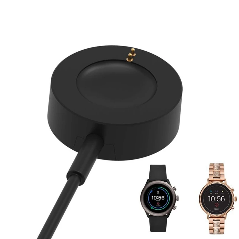 สายชาร์จ USB Dock อะแดปเตอร์ชาร์จในรถยนต์สำหรับ Fossil Gen 4 Falster 2/Gen 4 Explorist