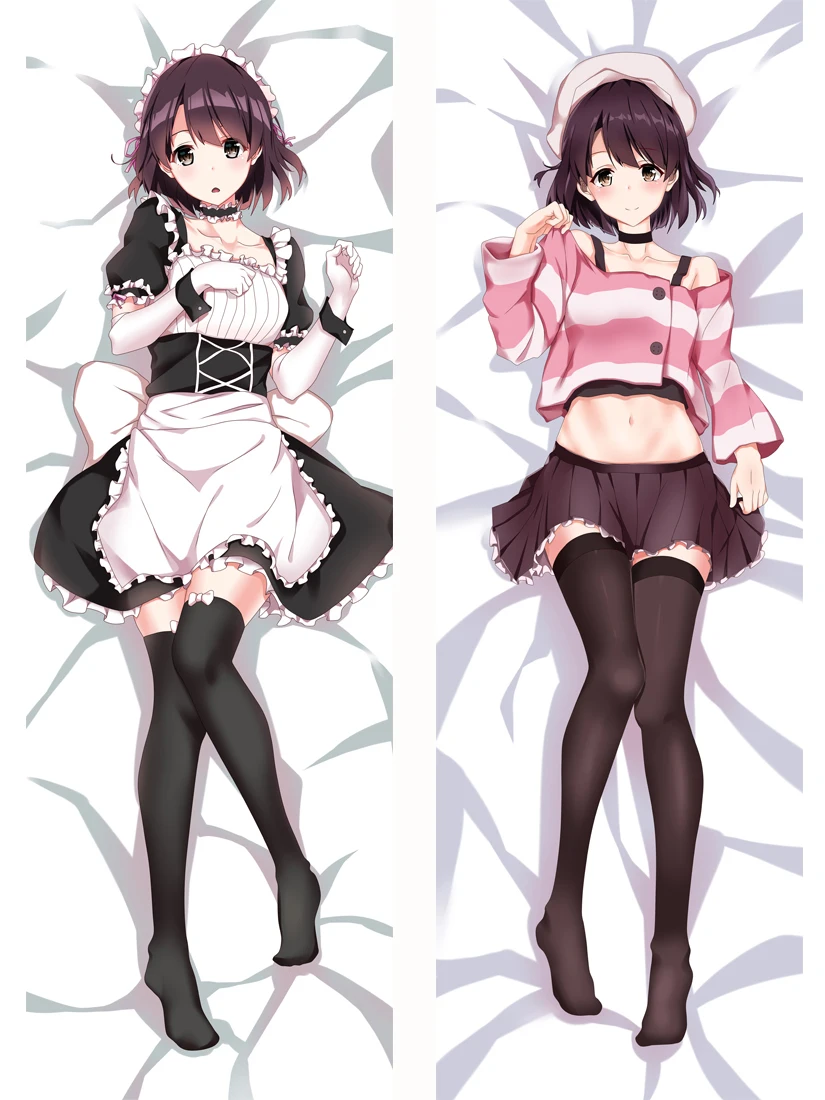 

Mxdfafa Anime Saenai Heroine No Sodatekata Dakimakura Cases Hugging Body Female Cushions Pillowcase Covers Cartoon Bedding