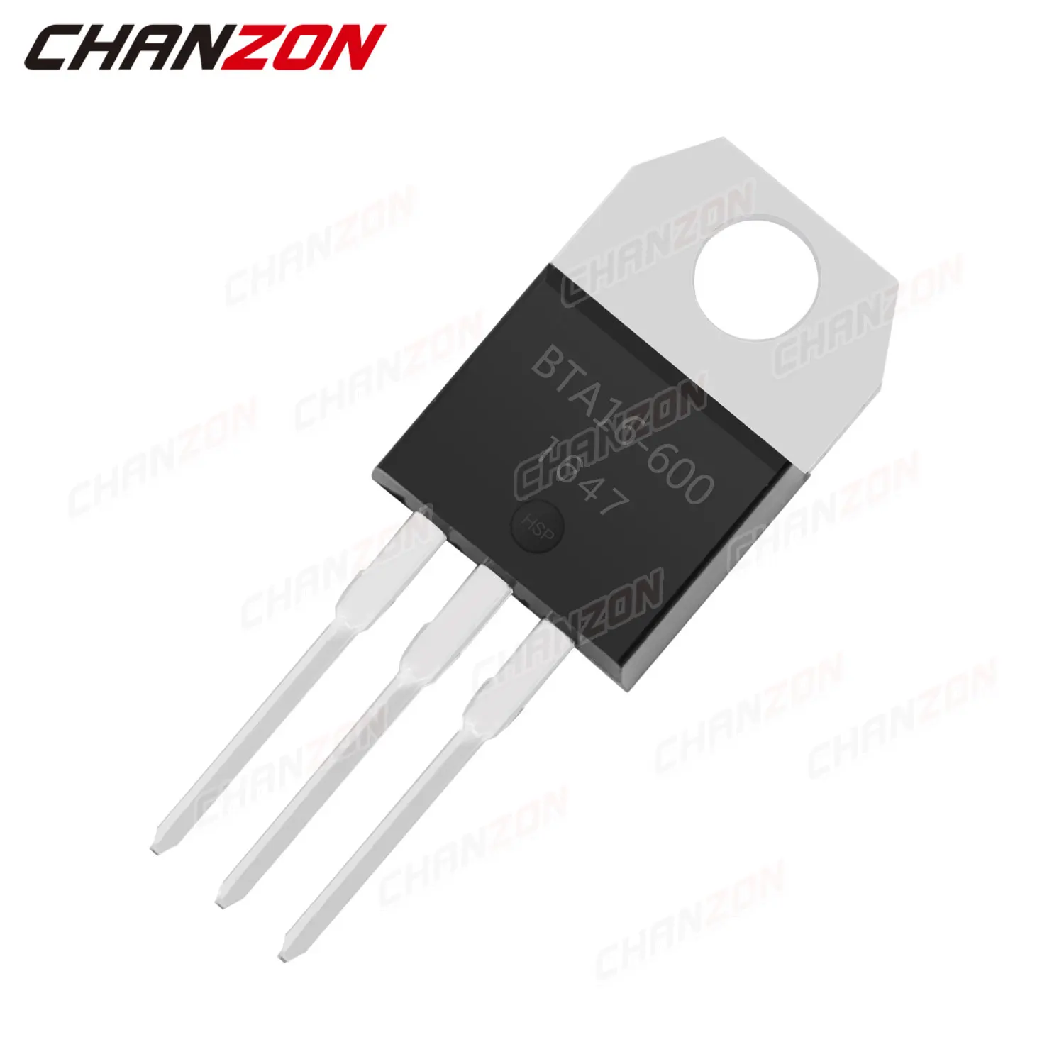 10Pcs BTA16-600 BTA16 600 TO-220 Triac SCR Transistor Bipolar Junction BJT Triode Tube Fets Thyristor DIP 16A 600V BTA16-600B