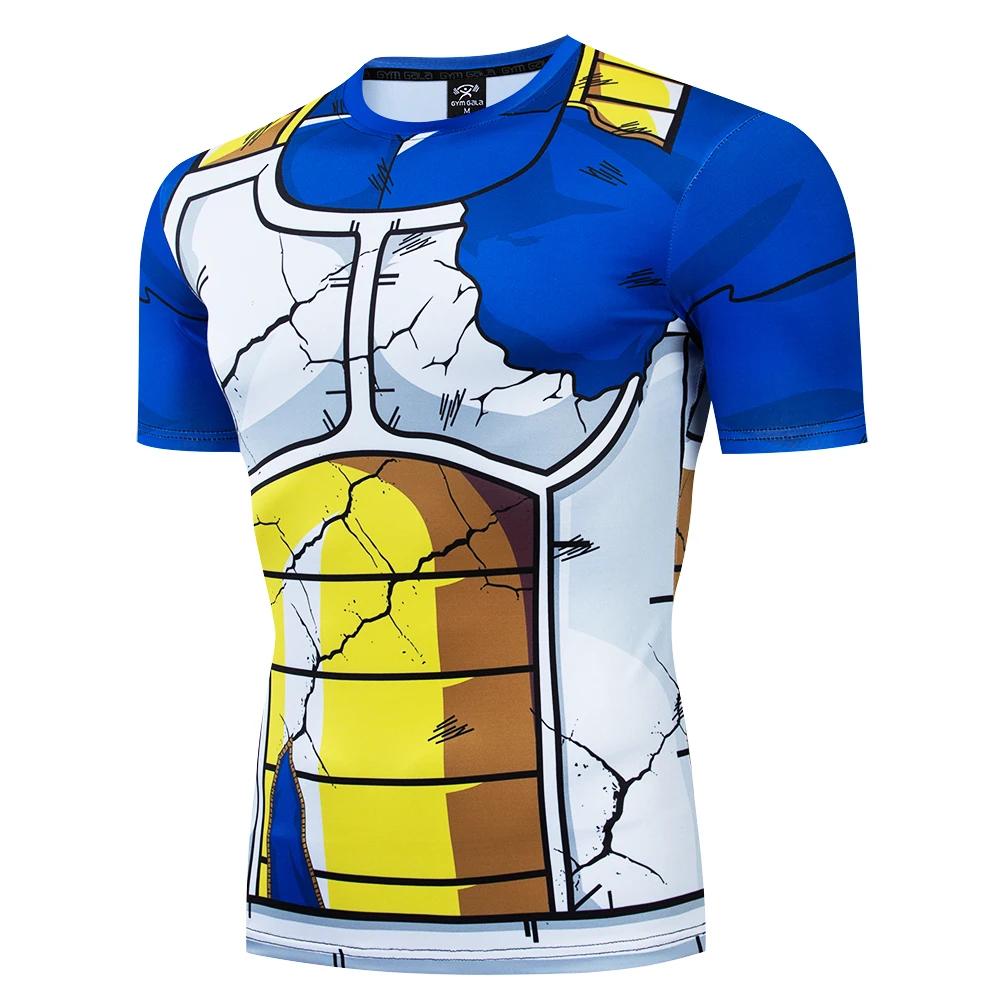 T-shirt estampada de anime masculino, Z-goku, 3D, manga curta, casual, top confortável, confortável, camisas esportivas, imagem anime