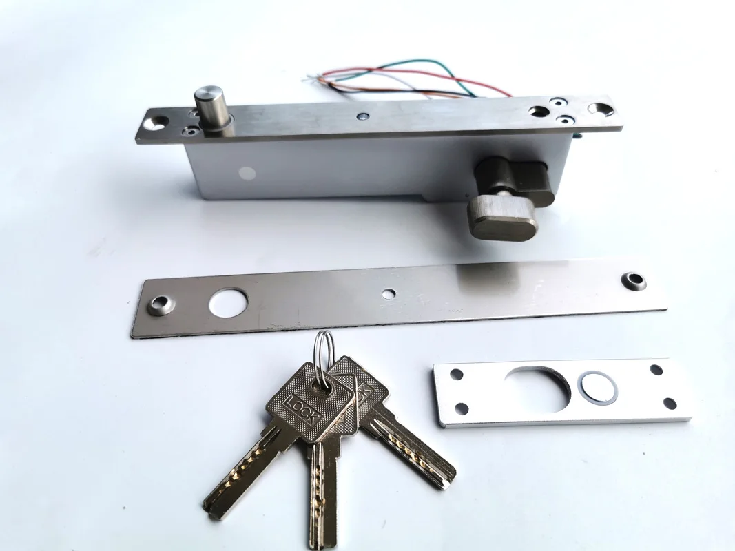 Mortise Bolt Mortise Lock, Magnético Elétrico, Time Delay, Seguro, NÃO Falha