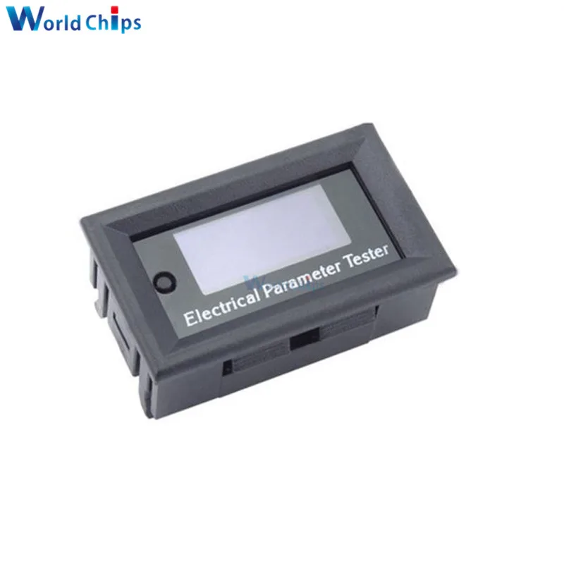 7 in 1 DC 33V 3A 33V/100V 10A OLED Multifunction Tester Voltage Current Time Temperature Capacity Electrical Meter Tester w/ W