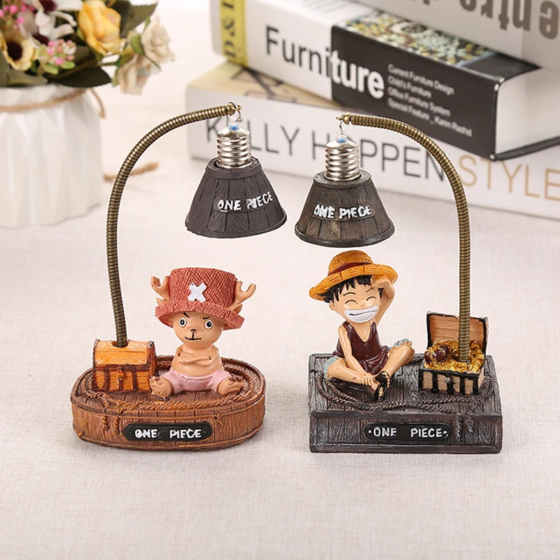 

ONE PIECE Luffy Tony LED Night Lights Cute Resin Table Lamps Baby Night Lamp for Children's Room Bedroom Toy Kids Birthday Gifts