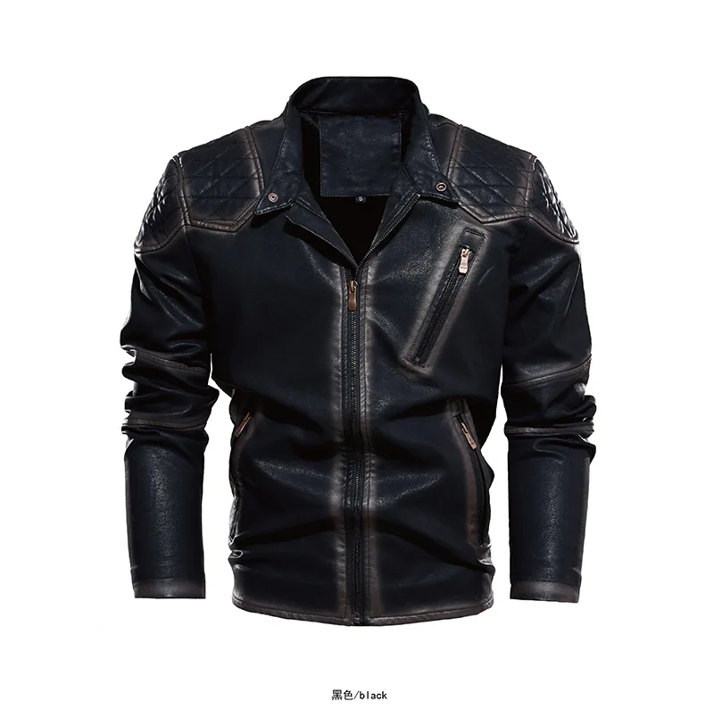 Mens Leather Jackets High Quality Classic Motorcycle Jacket Male Plus leather jacket men