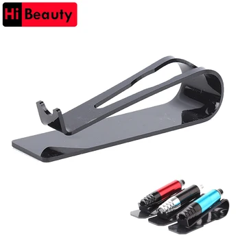 1 adet yeni akrilik dövme tabancası kalemlik standı raf istirahat organizatör dövme makineli tüfek kalem için tepsi çerçeve tutucu dövme aksesuar