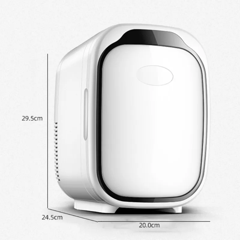 6L Einzelne Tür Kühlschränke Für Heizung und Kühlung Elektrische Hause Kleine Kühlschränke Gefrierschrank Desktop Kühler Wärmer für Büro Mit