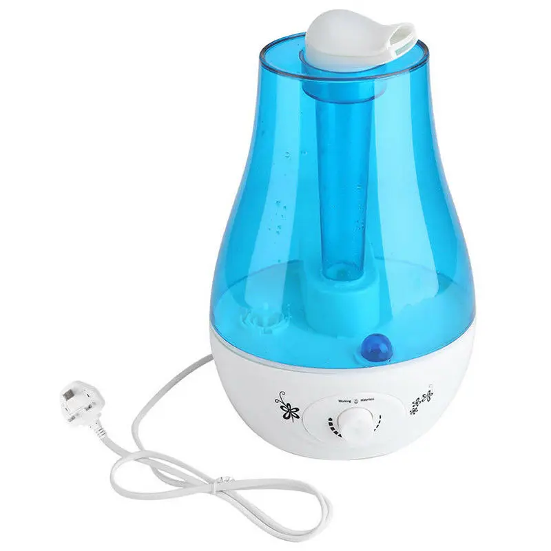 3000ML Ultrasonic Air Humidifier Double Sprayers Big Mist Volume Fog Mist Maker Essential Oil Diffuser For Home Office Baby Room