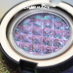 CHARMACY Shiny Eyeshadow Highlighter Make Up Contour Long-lasting Bright Cosmetic Chameleon Duochrome Glitter Eyeshadow Makeup