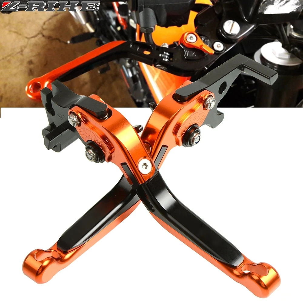 Motorcycle Accessories CNC Motorbike Adjustable Folding Extendable Brake Clutch Levers For 790  790 790 2017-2019