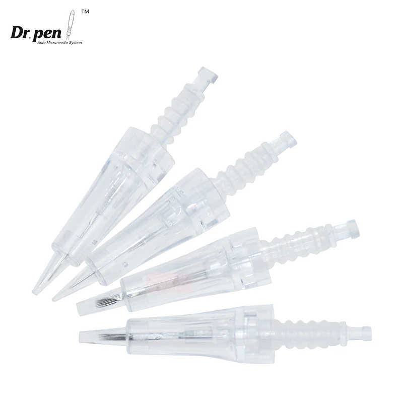 50 Pieces Derma Pen Needles Tip For Dr. pen E30 N2 M7 M5 Buckle Needle Cartridge Disposable Sterilized High Hygiene Package