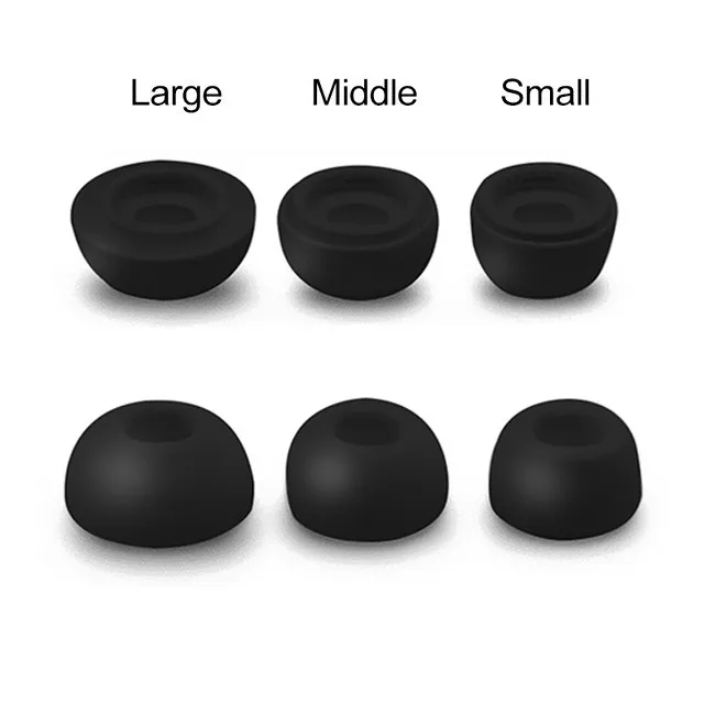 جديد 1:1 لينة سماعات أذن من السيليكون حقيبة سماعة الاذن غطاء سدادة الأذن مع فلتر الهواء لسماعات Airpods Pro 3 #6