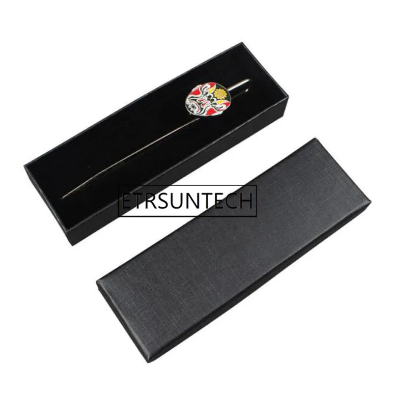 

100pcs Metal Bookmark Gift Box Bookmark Paper Black Packaging Box Wedding Bridal Shower Party Gift Present Case