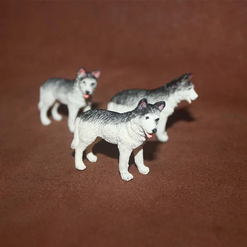 Simulação animal de estimação pequeno cão modelo bonito golden retriever siberian husky corgi filhote de cachorro miniaturas figuras de ação brinquedos