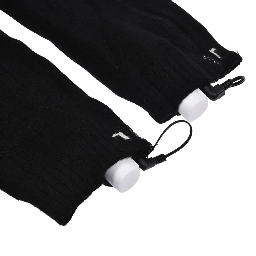 Winter Electric Heating Socks USB Rechargeable Thermal Warm Sock With Battery 3 Speeds Temperature Adjustment Foot Warmer