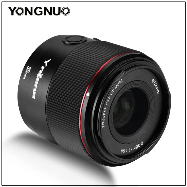 Yongnuo YN 35mm YN35mm F2S DF DSM AF MF Focus Mode Large Aperture Camera Lens Len for Sony E mount A7II A6600 A6500 A9 A7RII