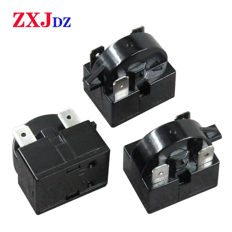 

1pc 3 pins 12 ohm refrigerator PTC starter refrigerator freezer compressor starter insert refrigerator starter large insert