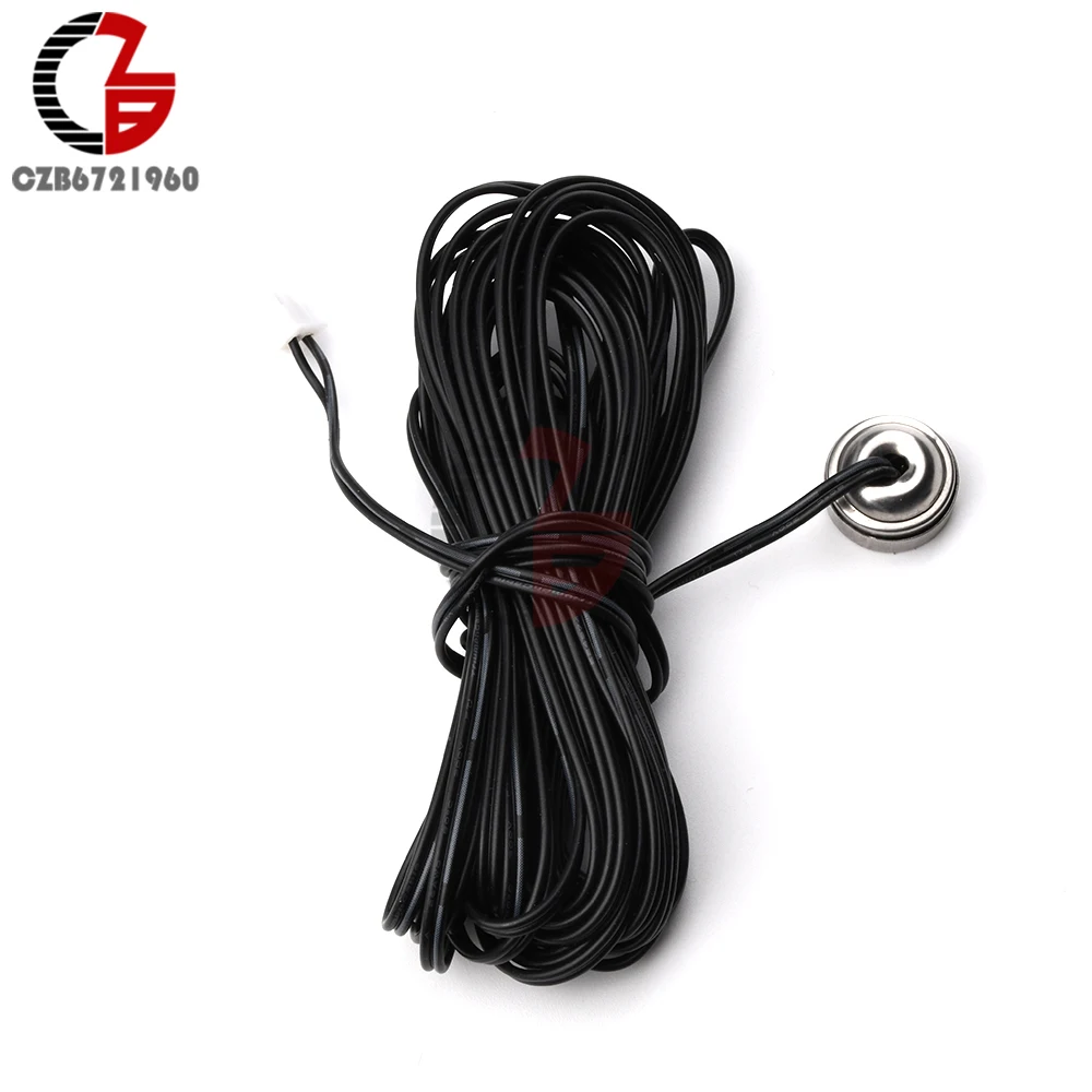 1/2/3/5Meter W1209 Thermostat Magnetic Sensor Probe High Precision Temperature Controller NTC Thermistor 10K Replace DS18B20