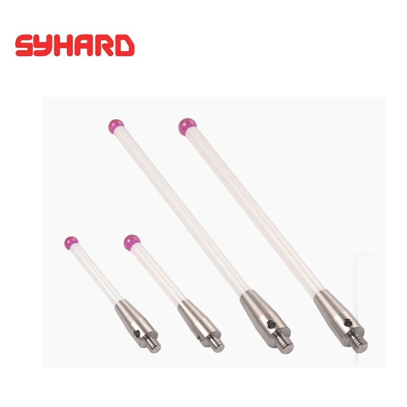 M3 3D Three Dimensional Gauge Meter Coordinate Measuring Machine CMM Tip Probe Thread Ruby Head Ceramic Styli Rod