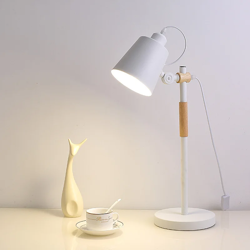 

Modern bedroom bedside lamp living room sofa newspaper lamp study office desk lamp children's room toy room lighting fixture E27