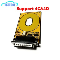 RFID Adapter For iProg+ IPROG Supports For Toyota 4C/4D 125kHz/134kHz Transponders For IPROG PLUS and IPROG PRO