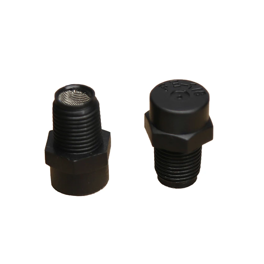 10PCS Low-pressure Plastic Mist Nozzle, 1/8 male thread, Fogger for terrarium, anti-drip device