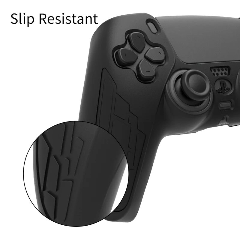 Thicken Protective  Cover Skin Soft Silicone Gel Rubber Case For SONY Playstation 5 PS5 Controller Gamepad Protection Case