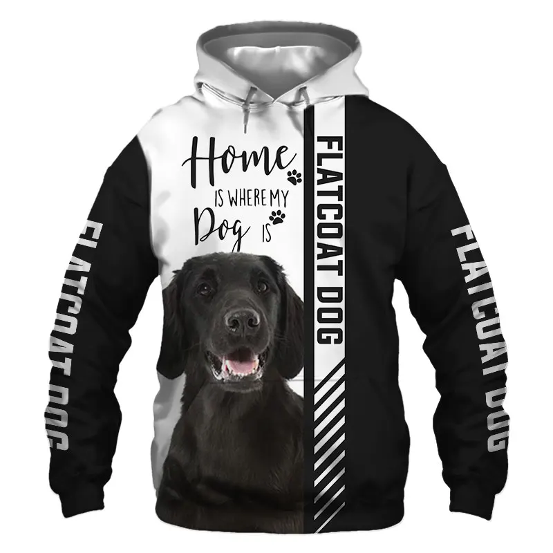 

Flat-Coated Retriever Dog 3D Printed Jacket Men/Women Harajuku Hoodie Unisex Casual Streetwear Sweatshirt Pullover Sudaderas D8