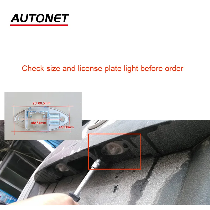 Autonet HD1280*720 Rear View Camera For saturn vue 2003 2004 2005 2006 2007 parking camera/reversing camera/license plate camera