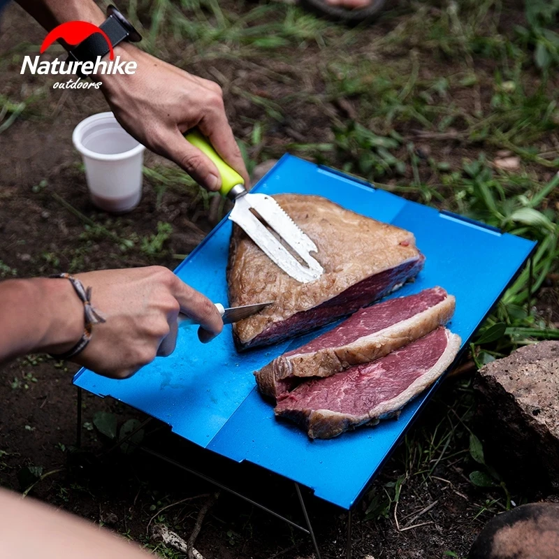 Naturehike Tavolo da Esterno Pieghevole Portatile 6061 Lega di Alluminio Ultraleggero Escursioni nella Natura Campeggio Barbecue Picnic MINI Tavolo