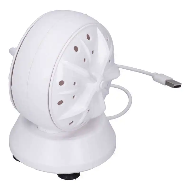 24W Mini Washing Machine Portable Ultrasonic Washing Machine 100‑240V Turbine Washing Machine Underwear Clothes Washer