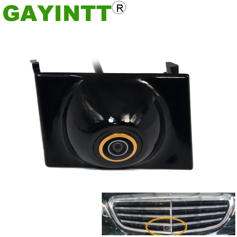 

Fisheye Lens 170 Degrees Car Front View Parking Camera for Mercedes Benz E Class E-CLASS 2016 2017 2018 2019 Night Vision