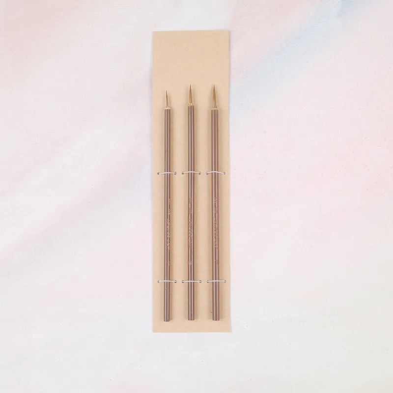 

ArtSecret High Quality 3PC/Set BW-190 Sable Hair Calligraphy Watercolor Brush Chinese Painting Bamboo Handle