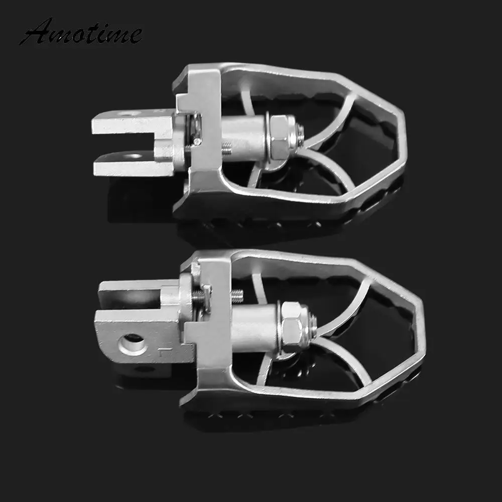 Motorcycle Foot Pegs Rests Footpegs For Suzuki GW250 DL650 DL1000 DL1050 V-Strom DL 650 1000 1050 2017-2021 Motorbike Dirt Bike