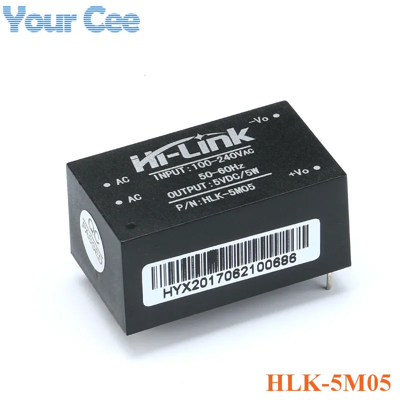 AC-DC 220V to 5V/3.3V/9V/12V/24V Mini Power Supply Module Low Ripple Switch HLK-5M03 HLK-5M05 HLK-5M12 HLK-5M24