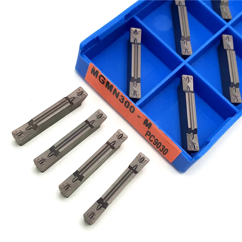 MGMN150 MGMN200 MGMN300 MGMN400 PC9030 NC3020 NC3030 Grooving Inserts for External Tool Holder MGEHR Cutting Tool Turning Tool