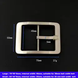 Повседневный стиль 100% титановая пряжка для ремня подходит для ремня 3,8 мм