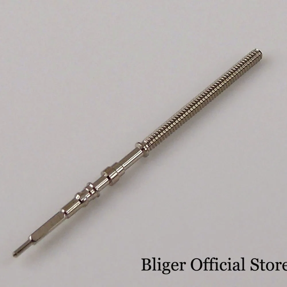 BLIGER Watch Parts Mechanical Automatic Stainless Steel Self Winding Stem for NH35 NH36 NH34 Movement Crown