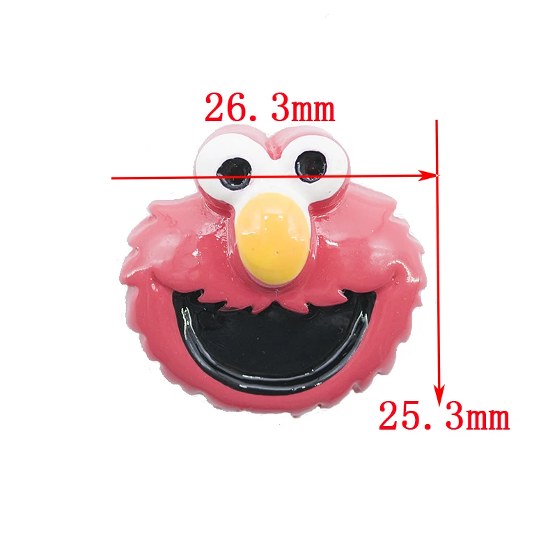 12pcs/lot  Ear Charms Cute Cartoon Devil Candy DIY Resin Cabochon Pendant Flatback Homemade Girl Friendship Gift