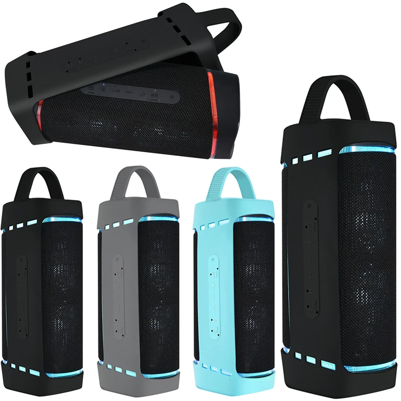 Newest Outdoor Travel Soft Silicone Case Cover for Sony SRS-XB33 Portable Wireless Bluetooth Speaker