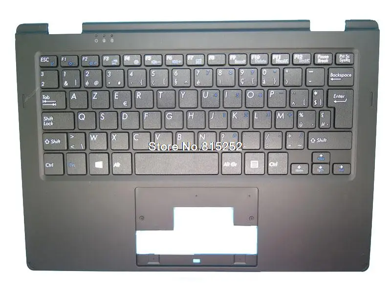 Laptop PalmRest&keyboard For WinBook TW110 11.6 Black C Shell With Belgium BE keyboard With Big Enter