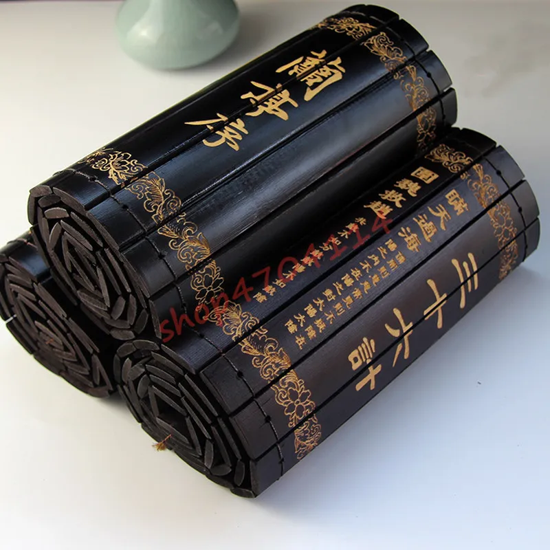 Ancient bamboo slips, bamboo slips with Chinese local characteristics books, exquisite handicraft, gifts