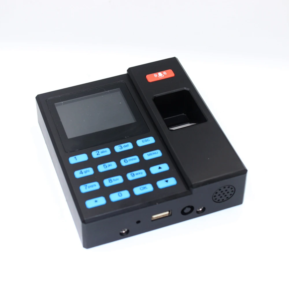 Imagem -03 - Fingerprint Senha e Rfid Card Recognition Machine Employee Checking in Recorder Multi-language Time Clock 2.4