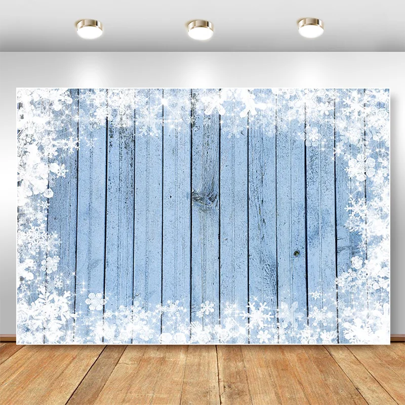 Fondo de fotografía con textura de tablero de madera de Navidad para estudio fotográfico, telones de fondo para foto, zona de invierno y nieve