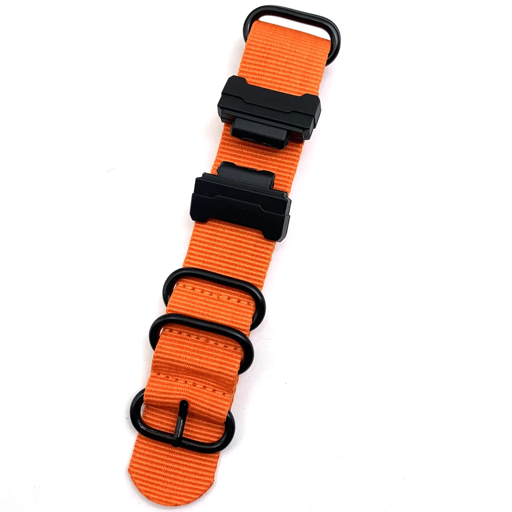 Nylon Watchband for G-shock DW-5600 6900 GA-110 GW-M5610 DW-9052/GLS-8900 Series Watch Strap Band + 16mm Interface Terminals