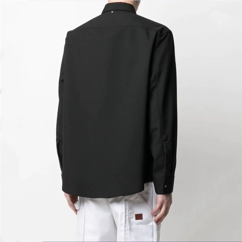 

Men's Long Sleeve Shirt Spring And Autumn New Dark Relaxed Personality Pointed Collar Four Seasons Versatile Youth Fashion Shirt