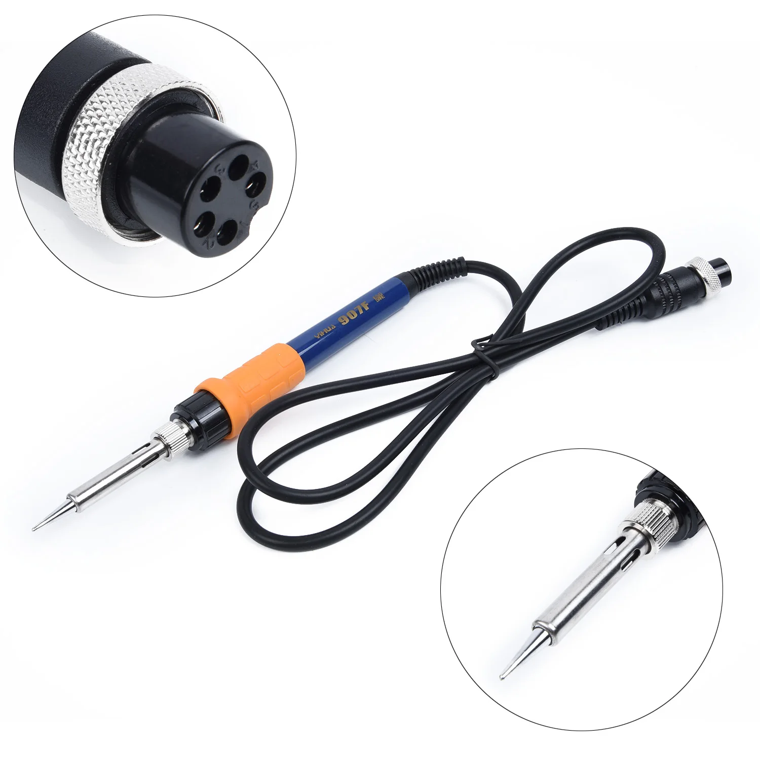 60W Electric Soldering Station Iron Temperature Adjustable Heating Handle Pencil Welding Tool For 936A 937D+ 939 939D 898D+ 862D