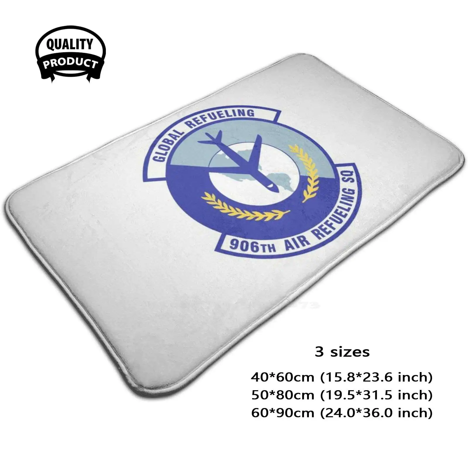 Model 41 - 906Th Refueling Soft Cushion Home Carpet Door Mat Car Rug Refueling Squadron 906Th United States Air Force Usaaf