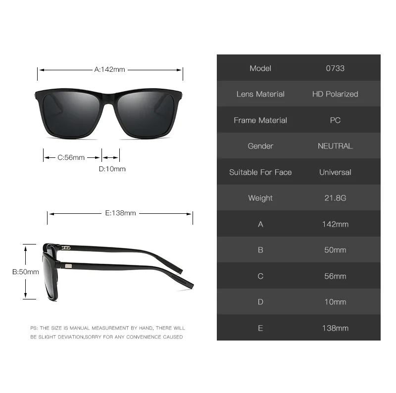 DJXFZLO Männer Vintage Aluminium Polarisierte Sonnenbrille Klassische Marke sonnenbrille Beschichtung Objektiv Fahren Brillen Für Männer/Frauen – Detail 6