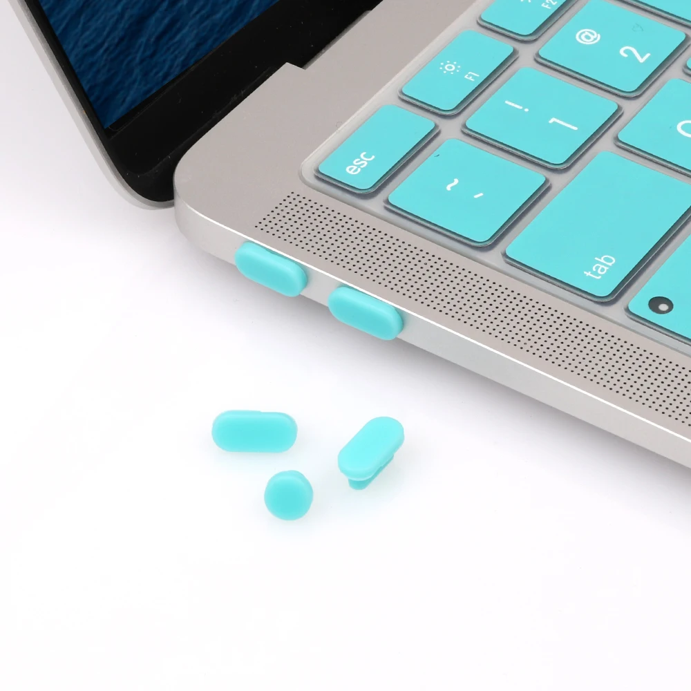 Силиконовые пылезащитные заглушки для MacBook Pro, 13 дюймов, 2020 дюйма, A2338, A2289, A2251, пылезащитная заглушка для сенсорной панели ноутбука, крышка корпуса